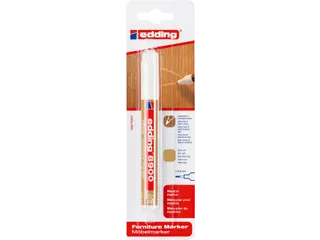 Viltstift edding 8900 meubelmarker eikenhout licht - 1