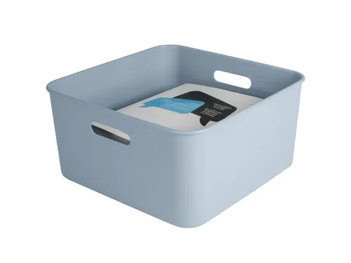 Sigma Home cube box 12,5L blauw - 31,3x31,3x15,7cm