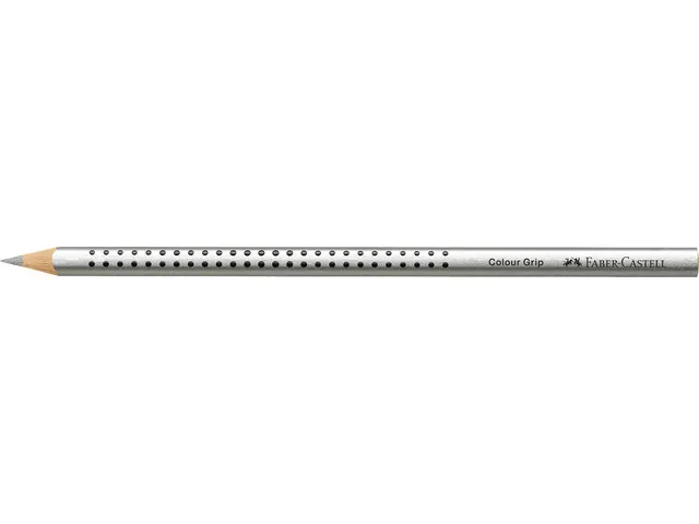 Kleurpotlood Faber-Castell Grip 2001 82 zilver