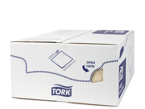 Tork 478713 Premium Linstyle Dinnerservet Creme 600 Stuks