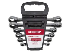 R07405006 Jeu de clés mixtes à cliquet SW8-19mm 6pièces