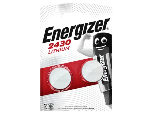 Batterij Energizer knoopcel 2x CR2430 lithium