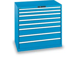 Ladenkast Code 1000x1023x725mm 8laden 75kg Vu Afwerking Ral5012 - 1