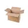 OUTLET Amerikaanse Vouwdoos Dubbele Golf Bruin 500x500x270mm