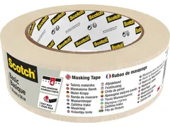Afplaktape Scotch Basic 36mmx50m beige