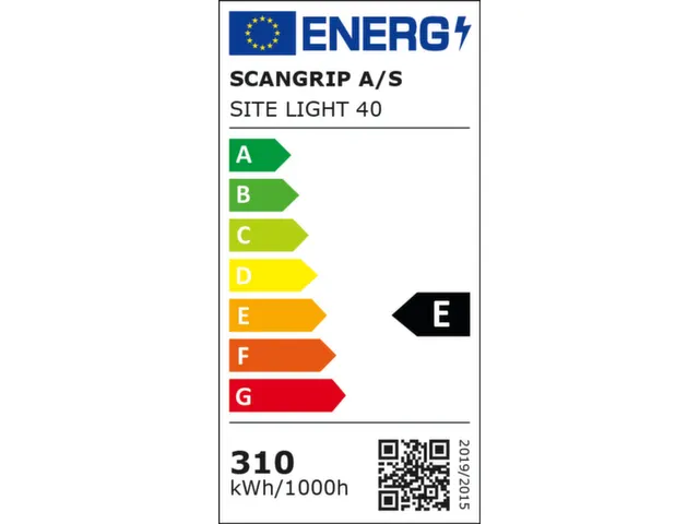 bouwlamp,432 SMD-led,10000-40000lumen,draaggreep,straalhoek 120 °