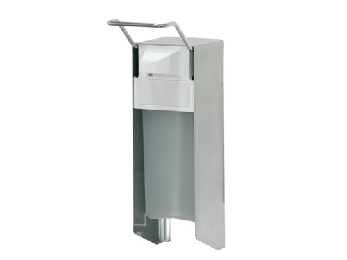 Zeepdispenser Desinfectiedispenser RVS 500ml korte beugel Ingo-man