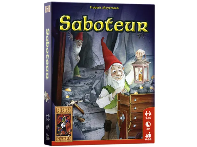 999Games Kaartspel Saboteur basisspel 8+
