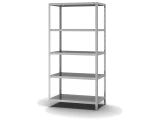magazijnstelling,grondveld,HxBxD 2000x1000x500mm,vaklast 125kg - 1