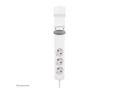 Neomounts VOLT DS22-840 Bureaucontactdoos 2x USB-C 1x USB-A Wit