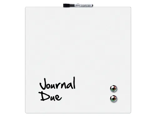 Nobo magnetische droog uitwisbare Mini Whiteboard tegel 36x36cm Wit
