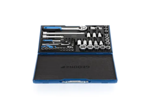 19 V20 U-10 Dopsleutelset 1/4 inch+1/2 inch 50-delig 4-30mm