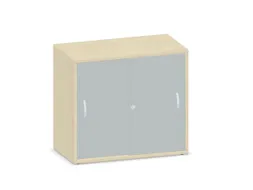 Schuifdeurkast 720x800x430mm Romp Esdoorn Decor Front Lichtgrijs
