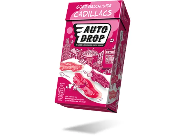 Autodrop Goed Geschuimde Cadillacs pak 235gr