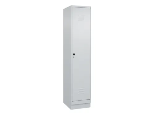 locker,HxBxD 1950x400x500mm,1vak,vak B 400mm,draaigrendel,sokkel