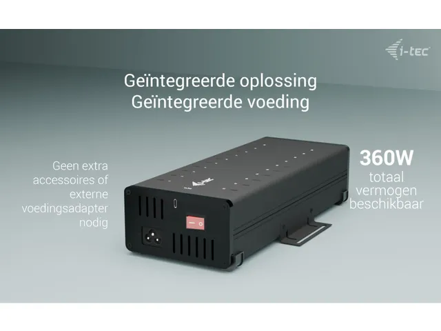 USB-C/USB-A Metal Charging + data HUB, 15W per port, 20x USB-C