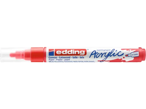 Acrylmarker edding e-5100 medium verkeersrood