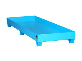 Systeem-Opvangbak 4x 200l 241l 250x2400x800mm Ral 5012 - 1