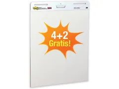 Meeting Chart, Ft 63,5 X 77,5 Cm, Blanco, 30 Vel, Pak 4 + 2 gratis
