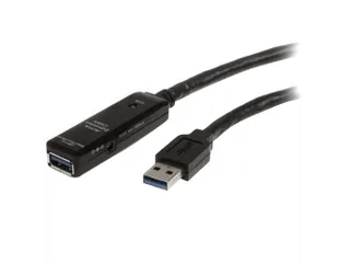USB 3.0 Verlengkabel 5m Actief 5Gbps M/F - 1