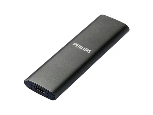 Philips External SSD 500 GB Ultra Speed Space Grey