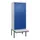 PBM-locker met bank,HxBxD 2120x800x815mm,2vak,vak B 400mm,cil.-slot