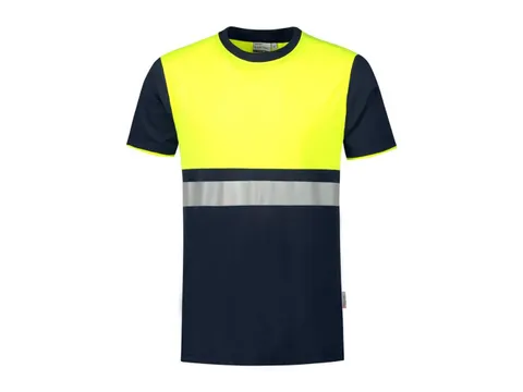 Santino Hannover T-shirt, marineblauw/geel, maat XL, per stuk