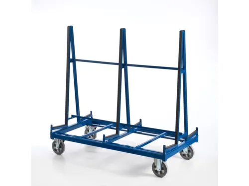 Platenwagen 1200kg Bxd 1600x800mm Dubbelzijdig Ral5010
