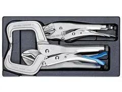 GEDORE 1500 ES-137 Greeptangenassortiment in 1/3 ES-module