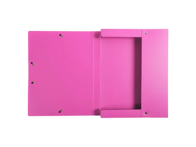 Klasseerdoos PP rug 25mm A4 roze