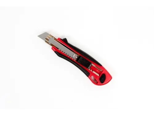 Snijmes IEZZY 18mm kunststof met ergonomische softgrip incl. 3 mesje
