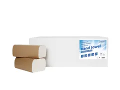 Handdoek Cleaninq Intervouw 2-laags 24x20.5cm Wit 25x150 stuks