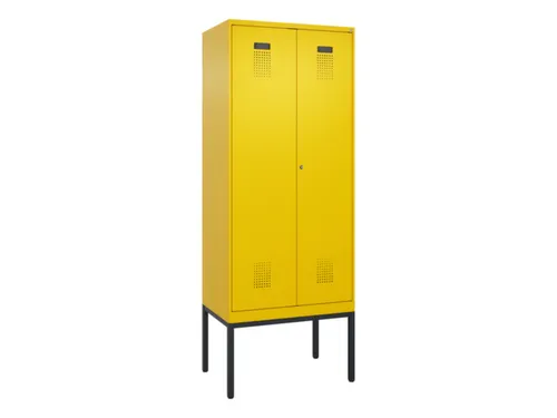 locker voor scheiding van kleding,HxBxD 2120x800x500mm,2vak