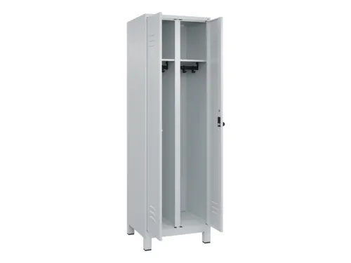 locker voor scheiding van kleding,HxBxD 1950x600x500mm,2vak