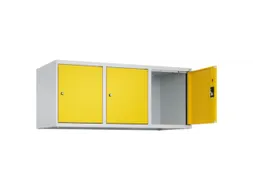 opzetkast,v. locker,3vak.,vak B 400mm,HxBxD 500x1200x500mm