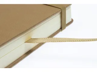 Schetsboek Kangaro A5 taupe PU HC 80 vel 140gr roomwit met elastiek en - 8