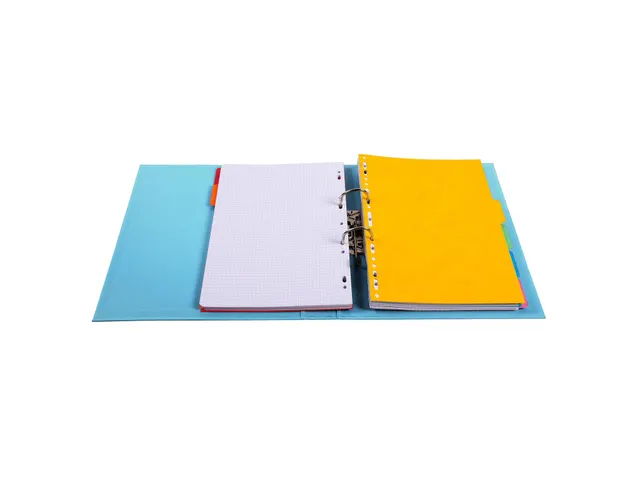 Classeur à levier PVC A4 dos de 50mm. - Couleurs assorties