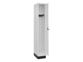 locker,HxBxD 1950x300x500mm,1vak,vak B 300mm,draaigrendel,sokkel - 2