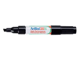 Viltstift Artline 30 schuin 2-5mm zwart - 1
