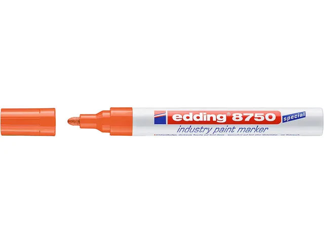 Lakmarker edding e-8750 industry oranje