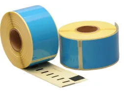 Dymo Compatible Label 99012 89x36mm Blauw