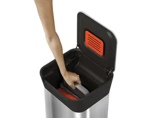 Pedaalemmer Intelligent Waste Titan 20 Liter Mat RVs Zwart - 3