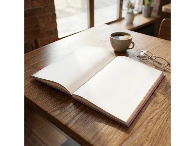 Dummyboek Kangaro A4 violet pastel hard cover 80 blad blanco 100 grams