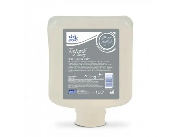 Creme Wash flacon Luxury 3-in-1 hair & body 6x1 liter