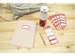 Boeketiket 24 Etiketten 6 Vellen Van 4 Stuks Rood