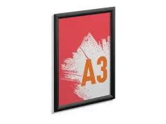 Durable Kliklijst aluminium A3 Zwart