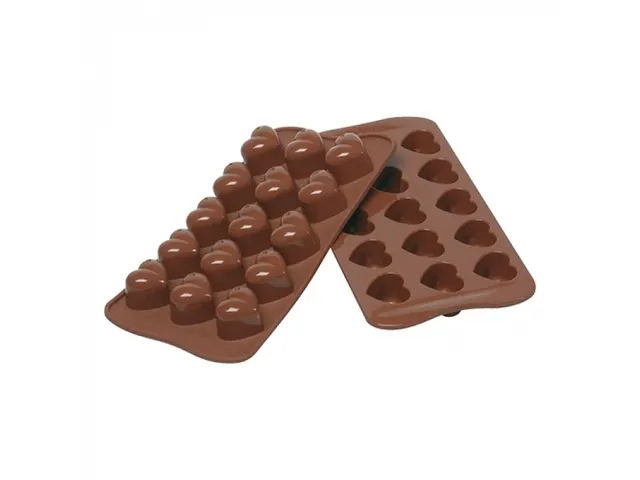 Silikomart Siliconen Bakmat Easy Choco MonAmour Scg01