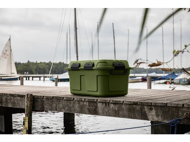 Boîte hermetique étanche Q-Line 130L Kaki