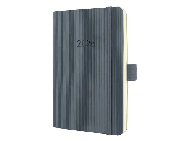 Weekagenda Conceptum A6 2026 (NL/FR/EN/DU) dark grey softcover