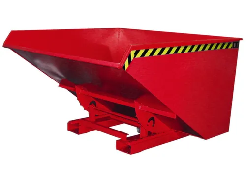 Kiepbak Hxbxd 835x770x1260mm 0.30m³ Afrolmechaniek Gelakt Ral3000